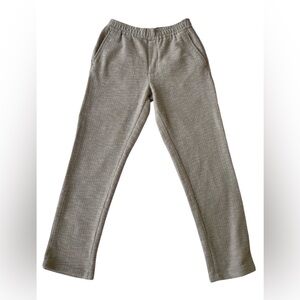 Zara Tan Joggers Elastic Waistband Soft Knit